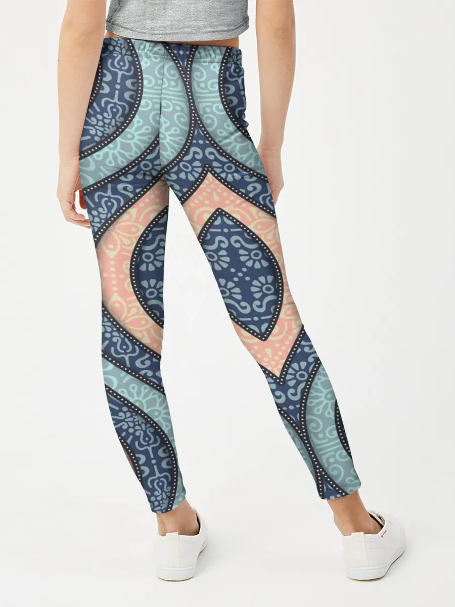 Леггинсы для девочки / Восточный орнамент