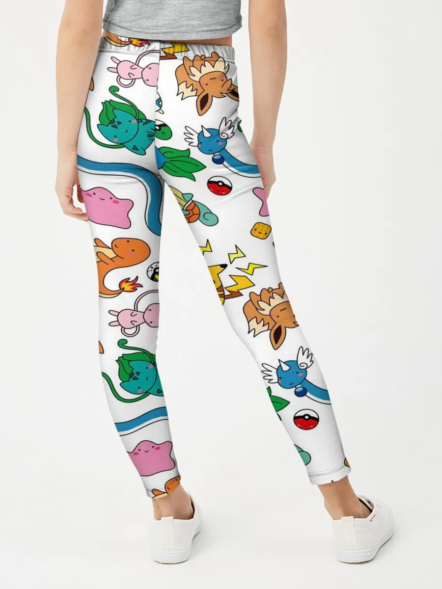 Леггинсы для девочки / ПОКЕМОНЫ