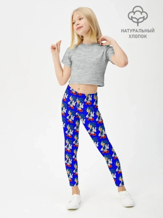 Леггинсы для девочки / SONIC