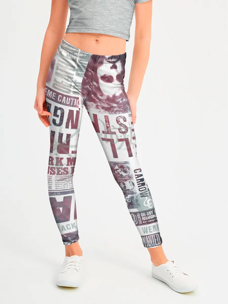 Леггинсы для девочки / Гарри Поттер