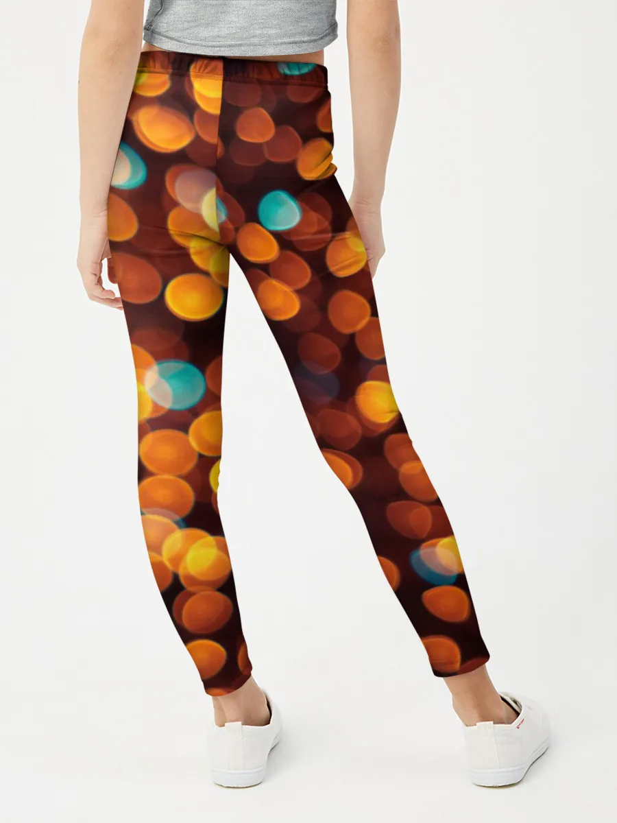 Леггинсы для девочки / Боке