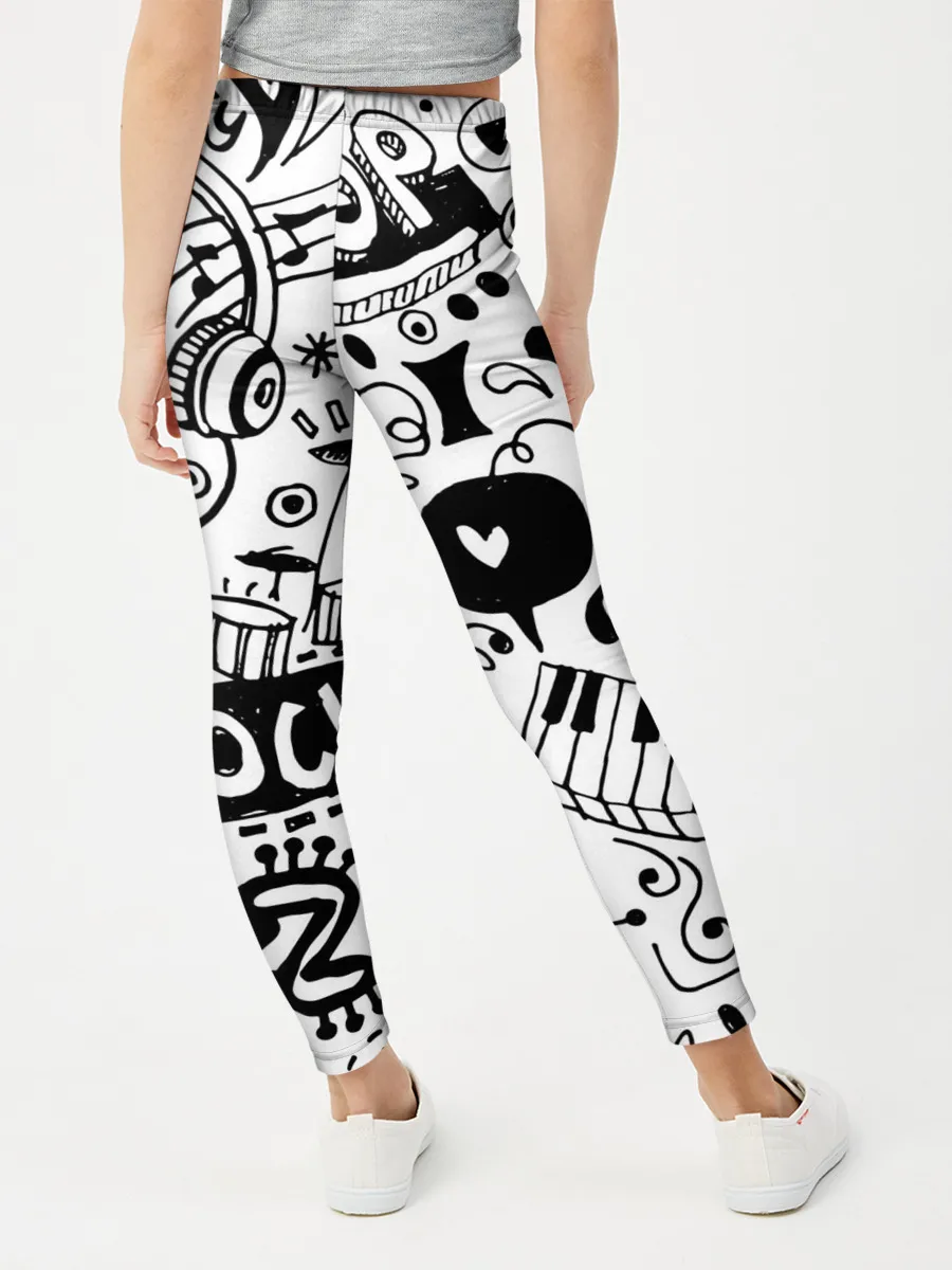 Леггинсы для девочки / Rock