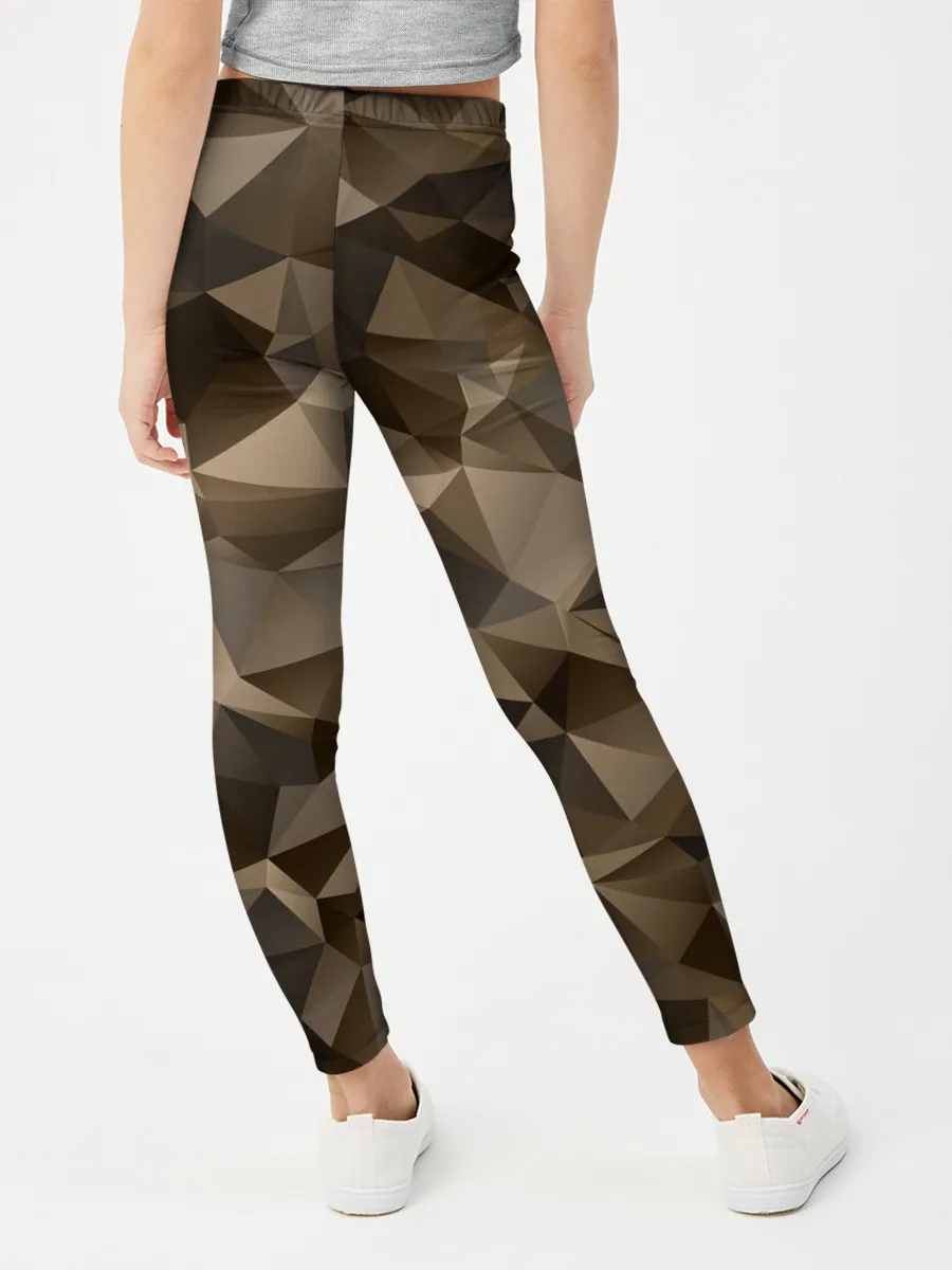 Леггинсы для девочки / СОВРЕМЕННЫЙ КАМУФЛЯЖ