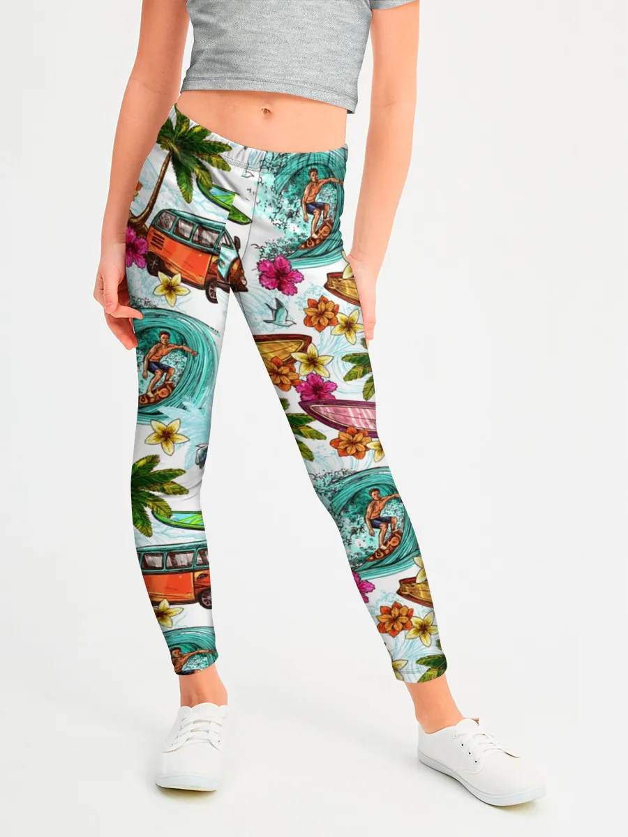 Леггинсы для девочки / Летнее Настроение