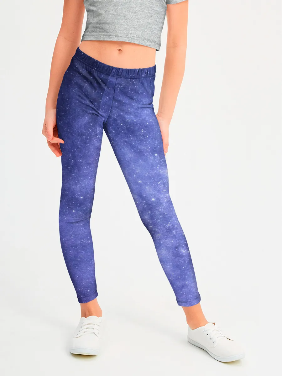 Леггинсы для девочки / Звезды в космосе