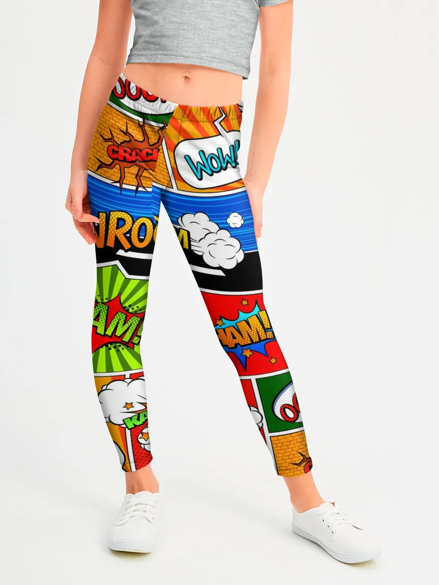 Леггинсы для девочки / COMICS ART