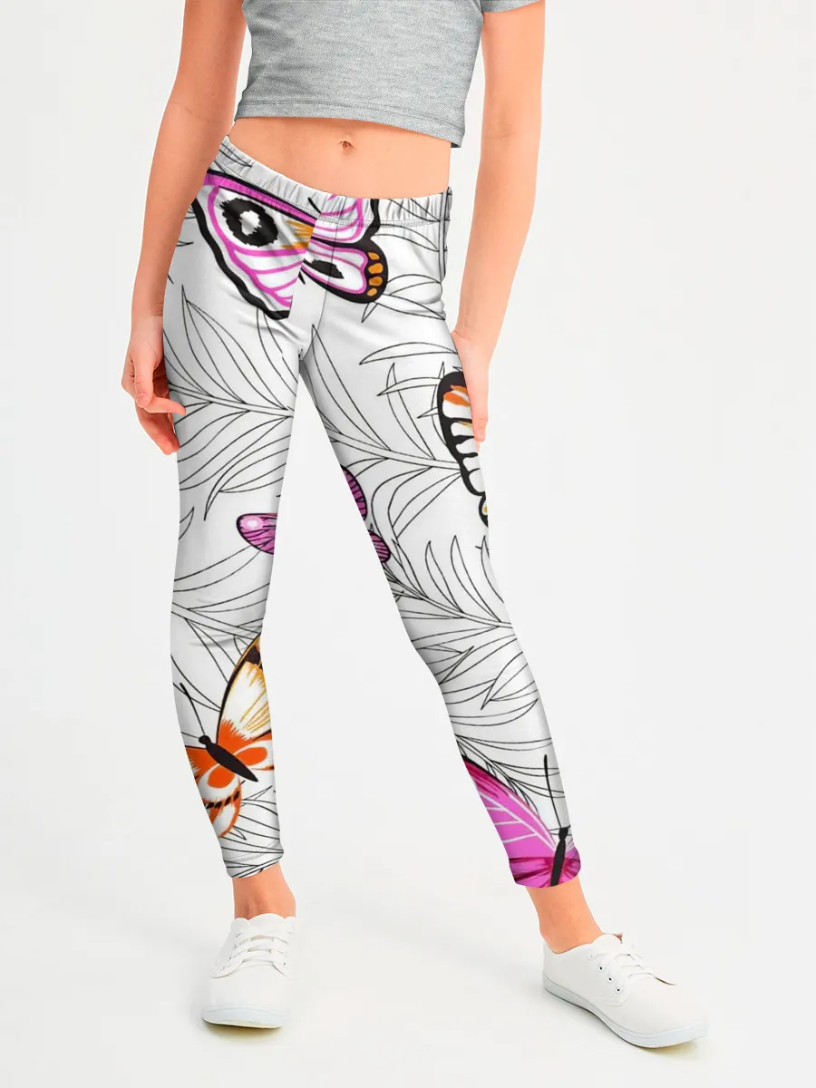 Леггинсы для девочки / Яркий рой