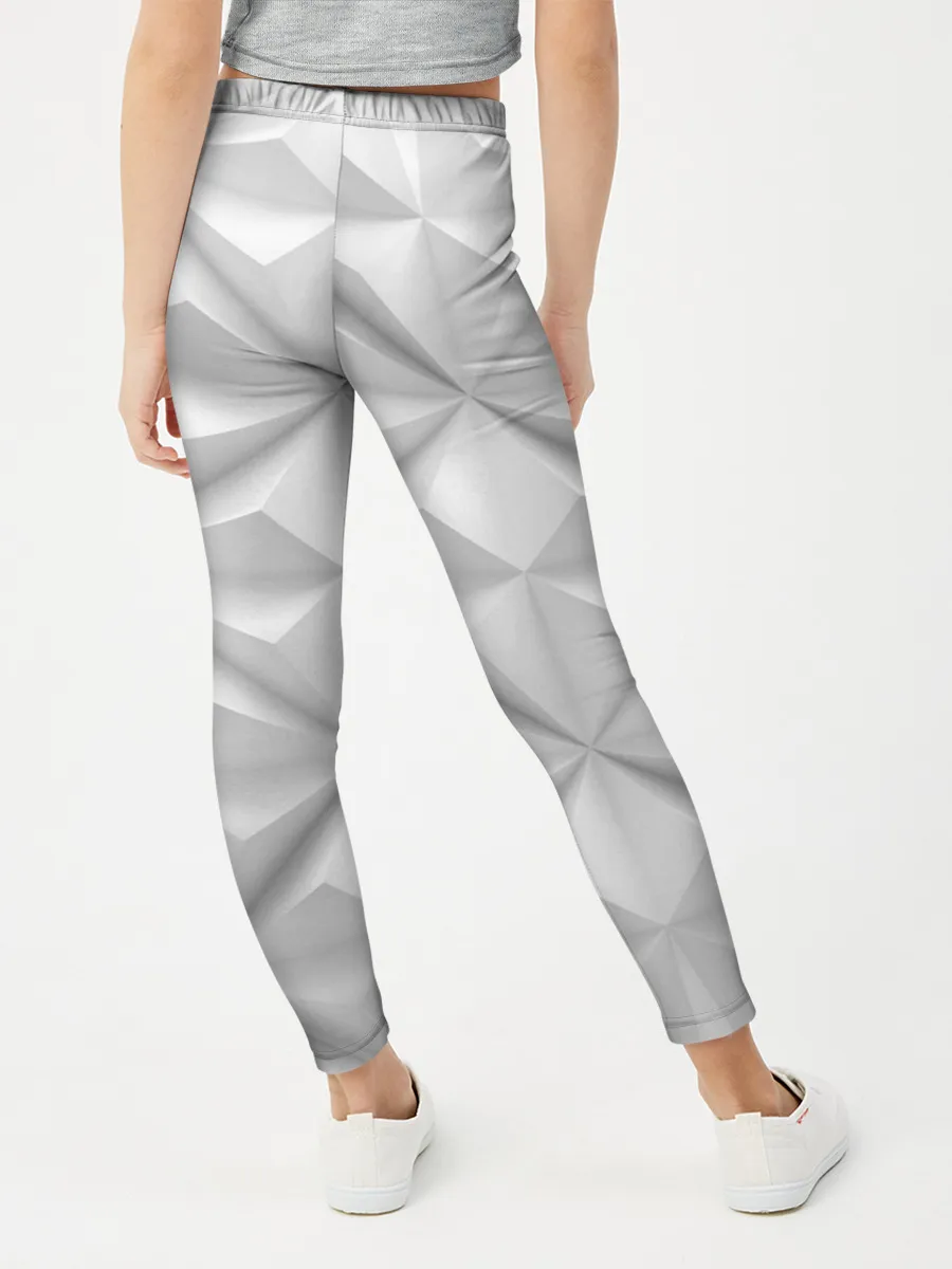 Леггинсы для девочки / Ромбы