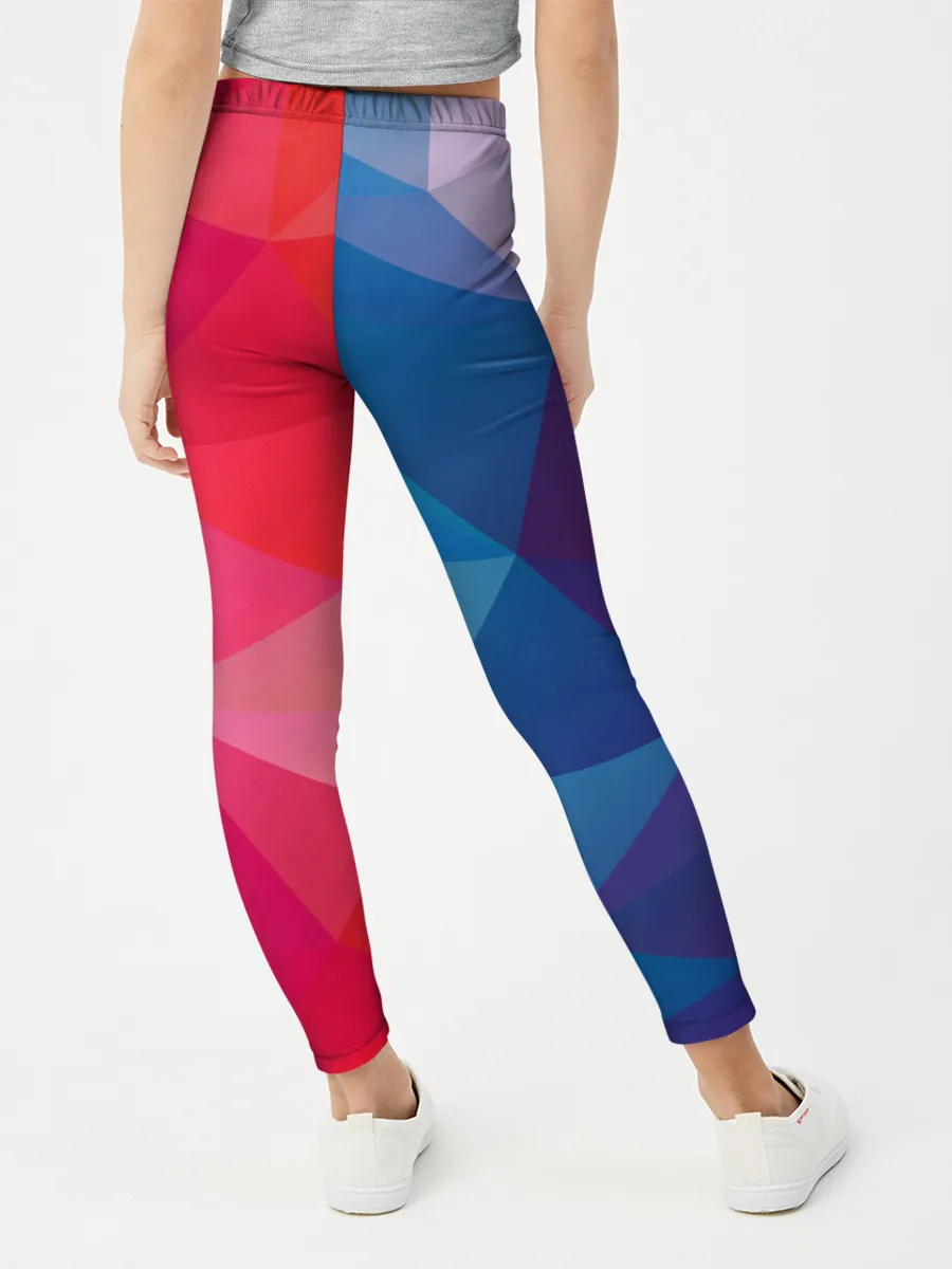 Леггинсы для девочки / ПОЛИСКЕЙП