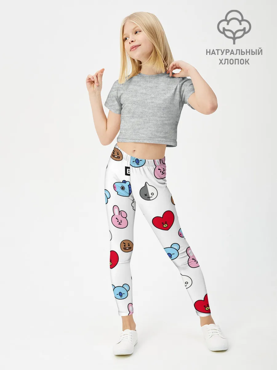 Леггинсы для девочки / BTS | БТС | BANGTAN BOYS | BT21