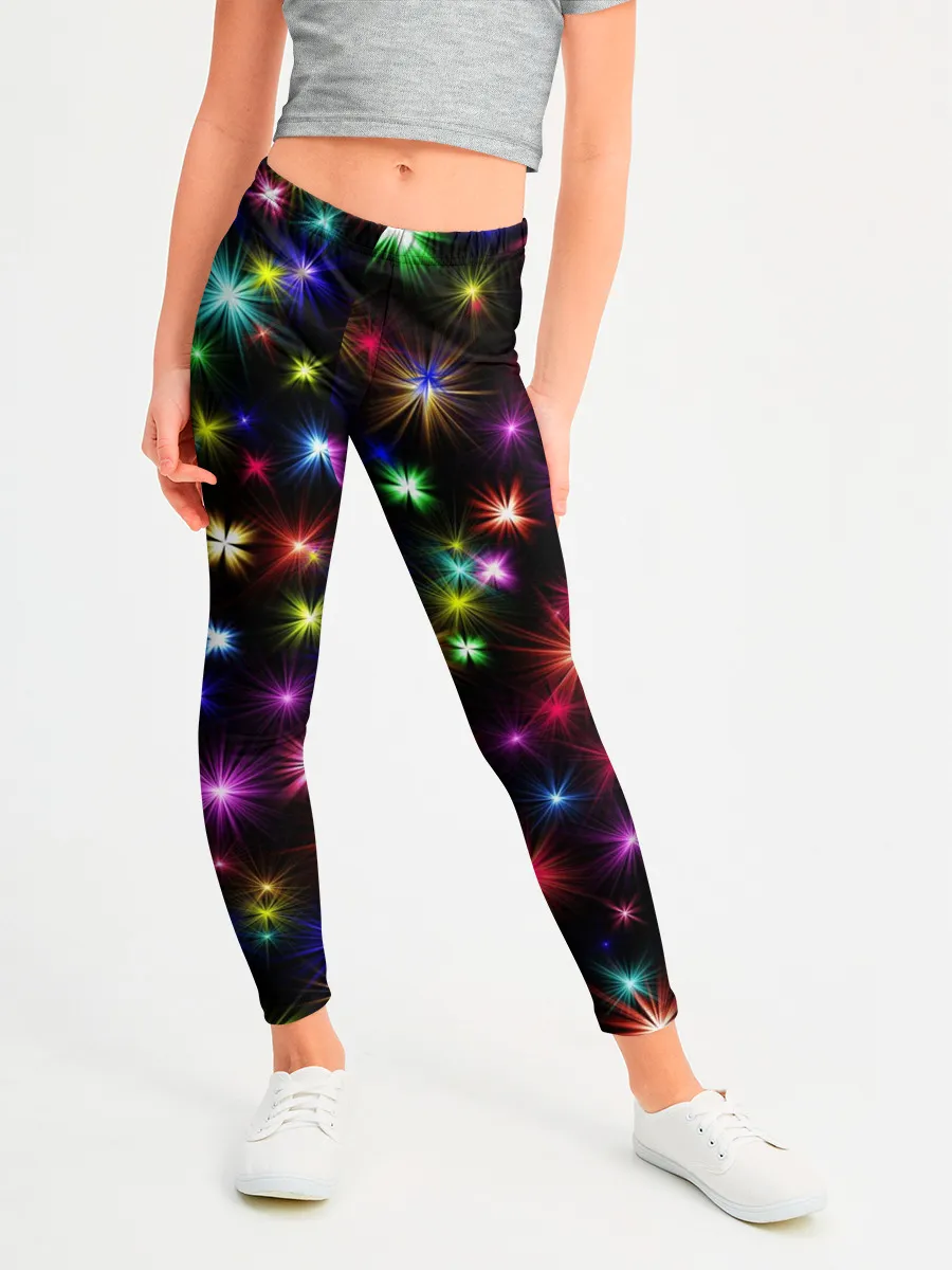 Леггинсы для девочки / Яркие звезды