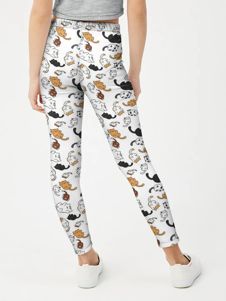 Леггинсы для девочки / Котики