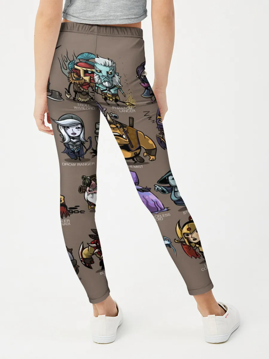 Леггинсы для девочки / Коры Доты 2