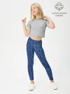 Леггинсы для девочки / Джинсовка | Текстура