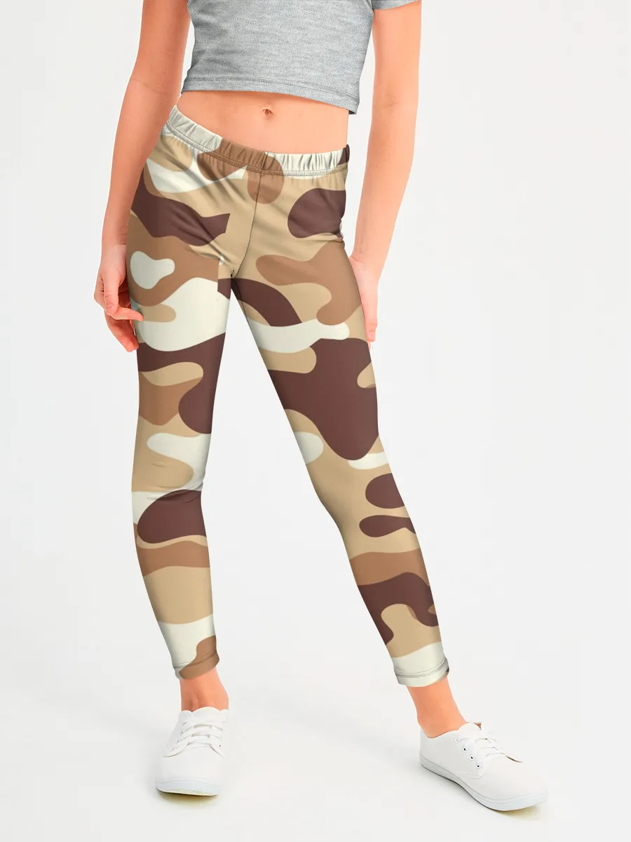 Леггинсы для девочки / МИЛИТАРИ