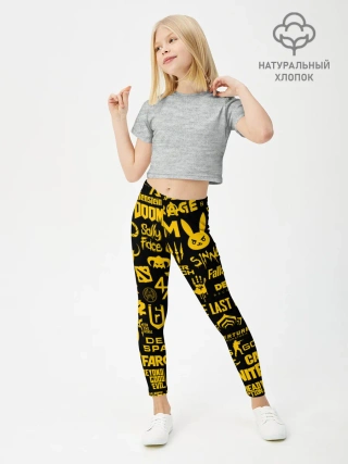 Леггинсы для девочки / ЛОГОТИПЫ ИГР