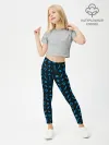 Леггинсы для девочки / Batman pattern