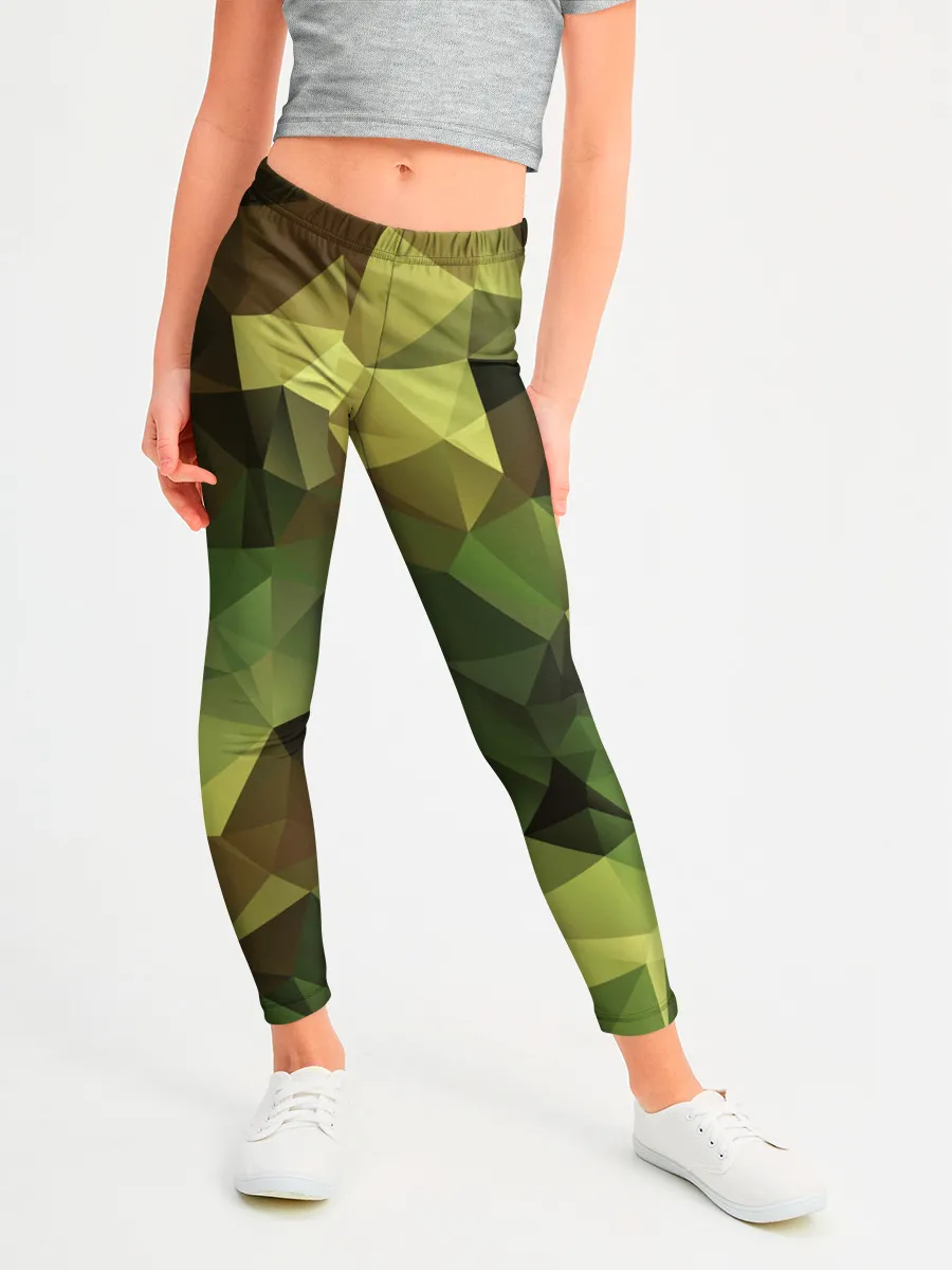 Леггинсы для девочки / МИЛИТАРИ