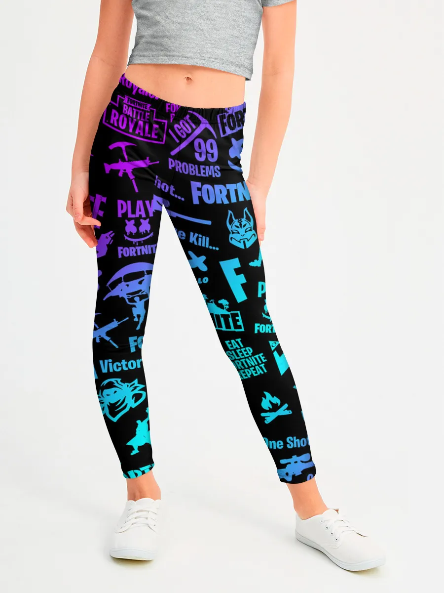 Леггинсы для девочки / FORTNITE