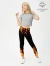 Леггинсы для девочки / FIRE | ОГОНЬ