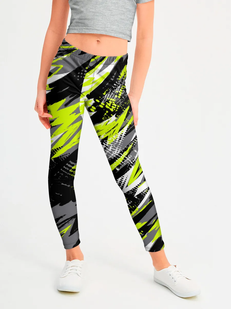 Леггинсы для девочки / Спортивный стиль