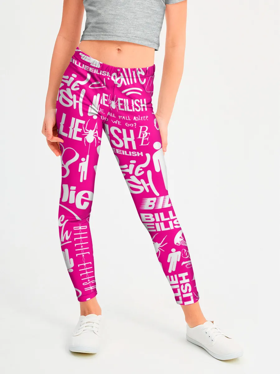 Леггинсы для девочки / BILLIE EILISH | БИЛЛИ АЙЛИШ