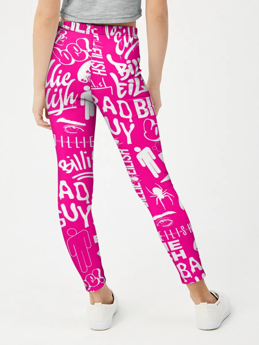 Леггинсы для девочки / BILLIE EILISH | БИЛЛИ АЙЛИШ