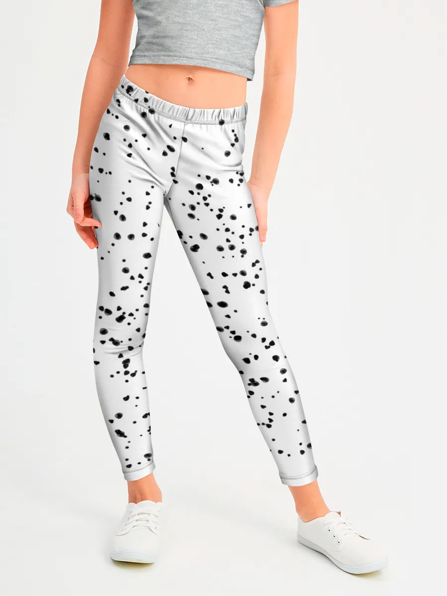 Леггинсы для девочки / Точки