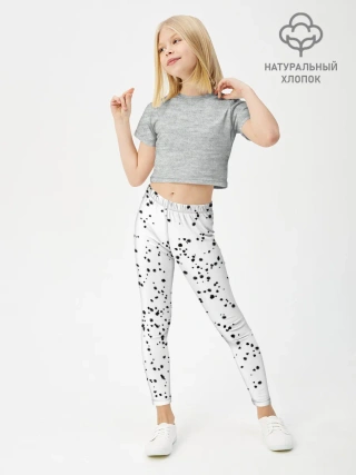 Леггинсы для девочки / Точки