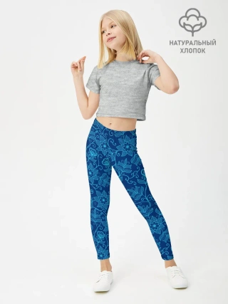 Леггинсы для девочки / Узоры Природы