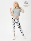 Леггинсы для девочки / Панды
