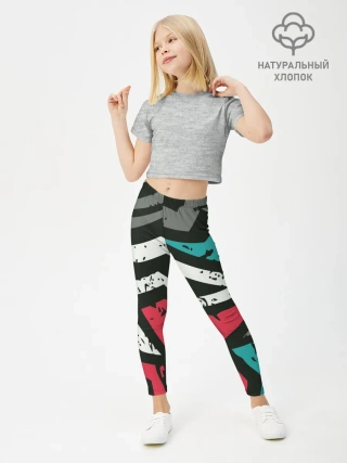Леггинсы для девочки / Geometric Abstraction
