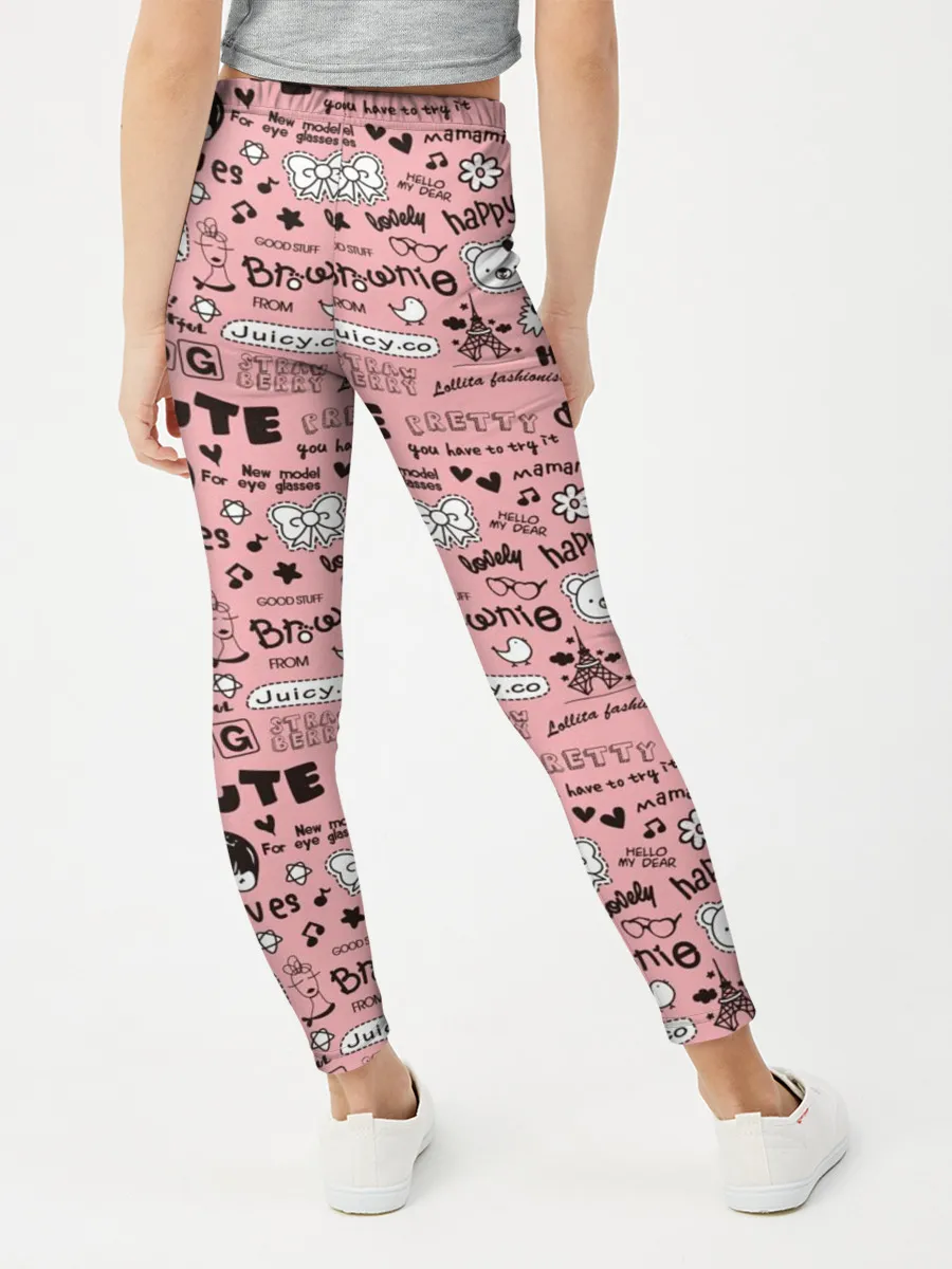 Леггинсы для девочки / Loves Happy