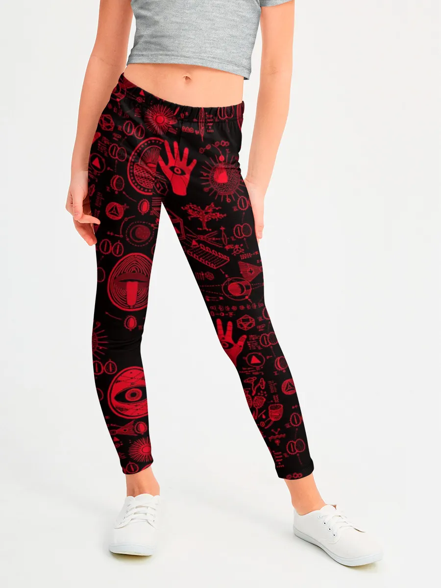 Леггинсы для девочки / Египетская Сила