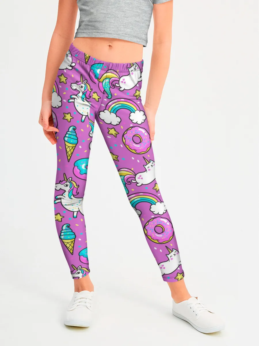 Леггинсы для девочки / Pink unicorn