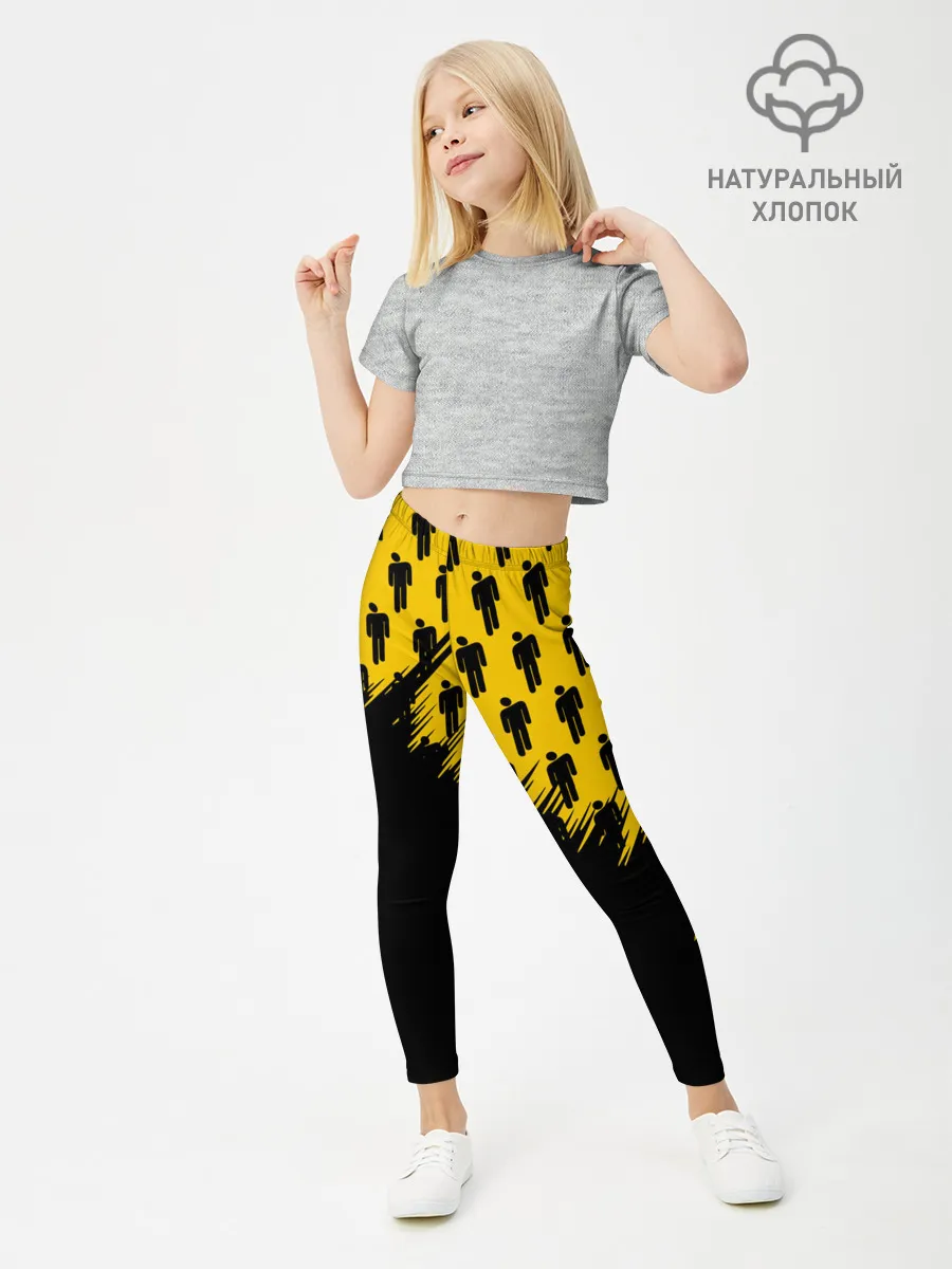 Леггинсы для девочки / Billie Eilish.