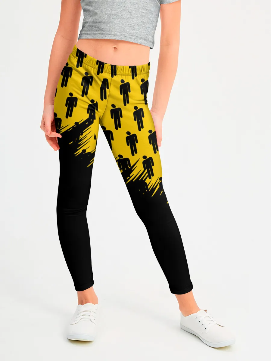 Леггинсы для девочки / Billie Eilish.