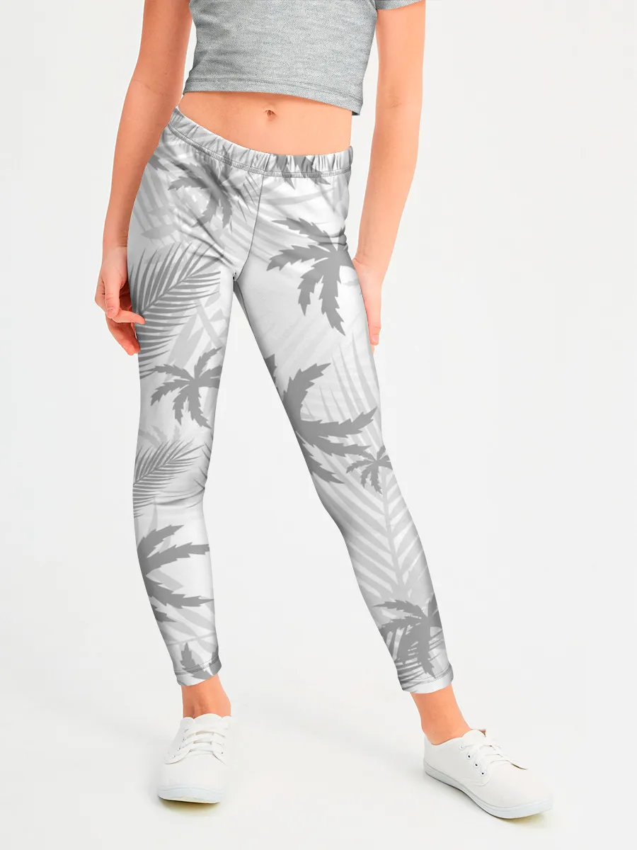Леггинсы для девочки / ПАЛЬМЫ | ЛЕТО | TROPICAL