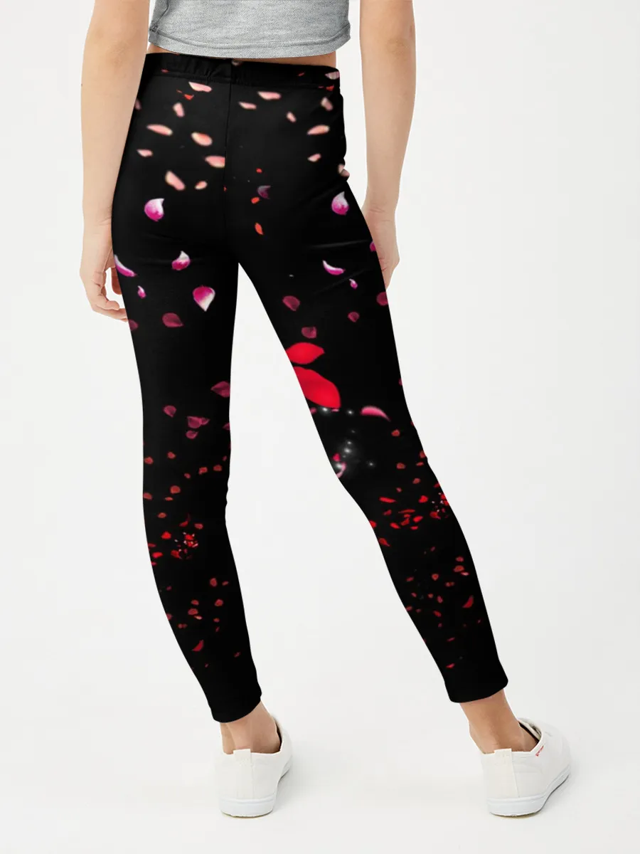 Леггинсы для девочки / Лепестки | Casual