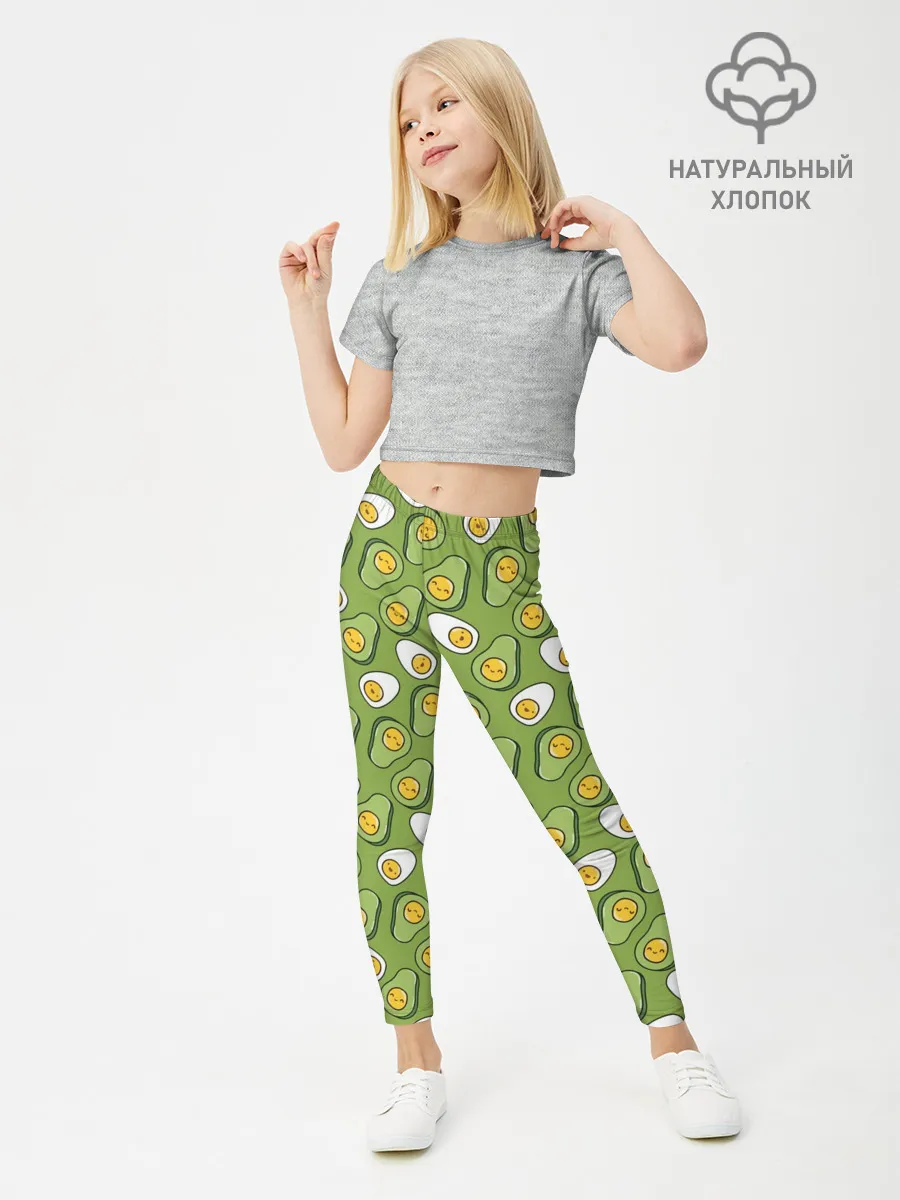 Леггинсы для девочки / Avocado and Eggs