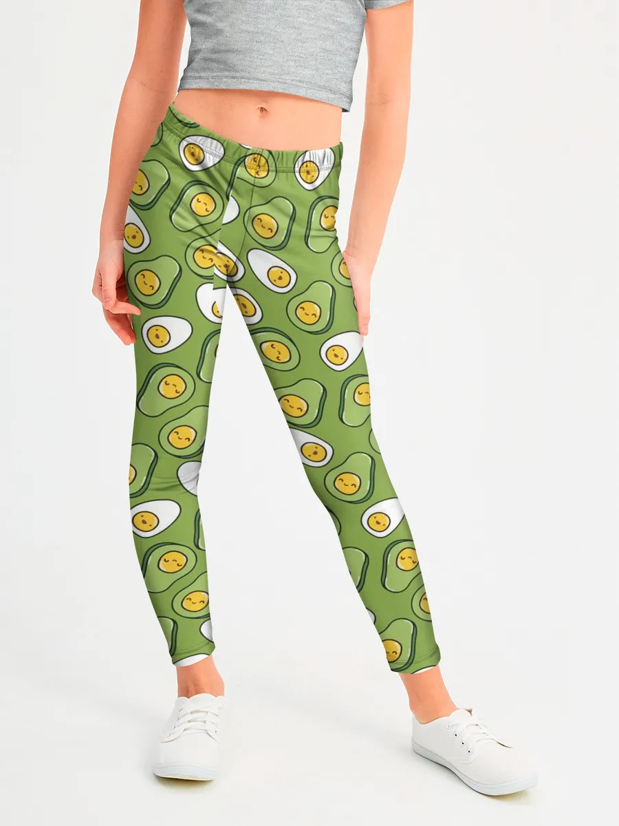 Леггинсы для девочки / Avocado and Eggs