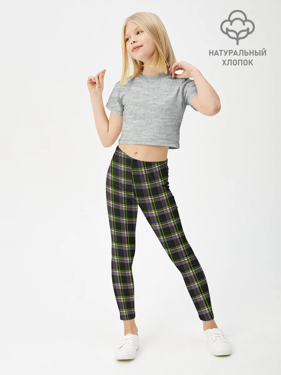 Леггинсы для девочки / стиль Джентльмены