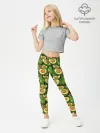 Леггинсы для девочки / avocado