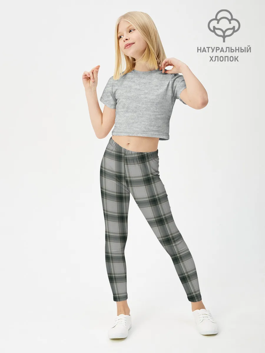 Леггинсы для девочки / стиль джентльмены