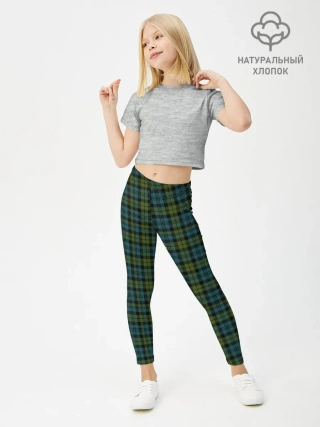 Леггинсы для девочки / Шотландка