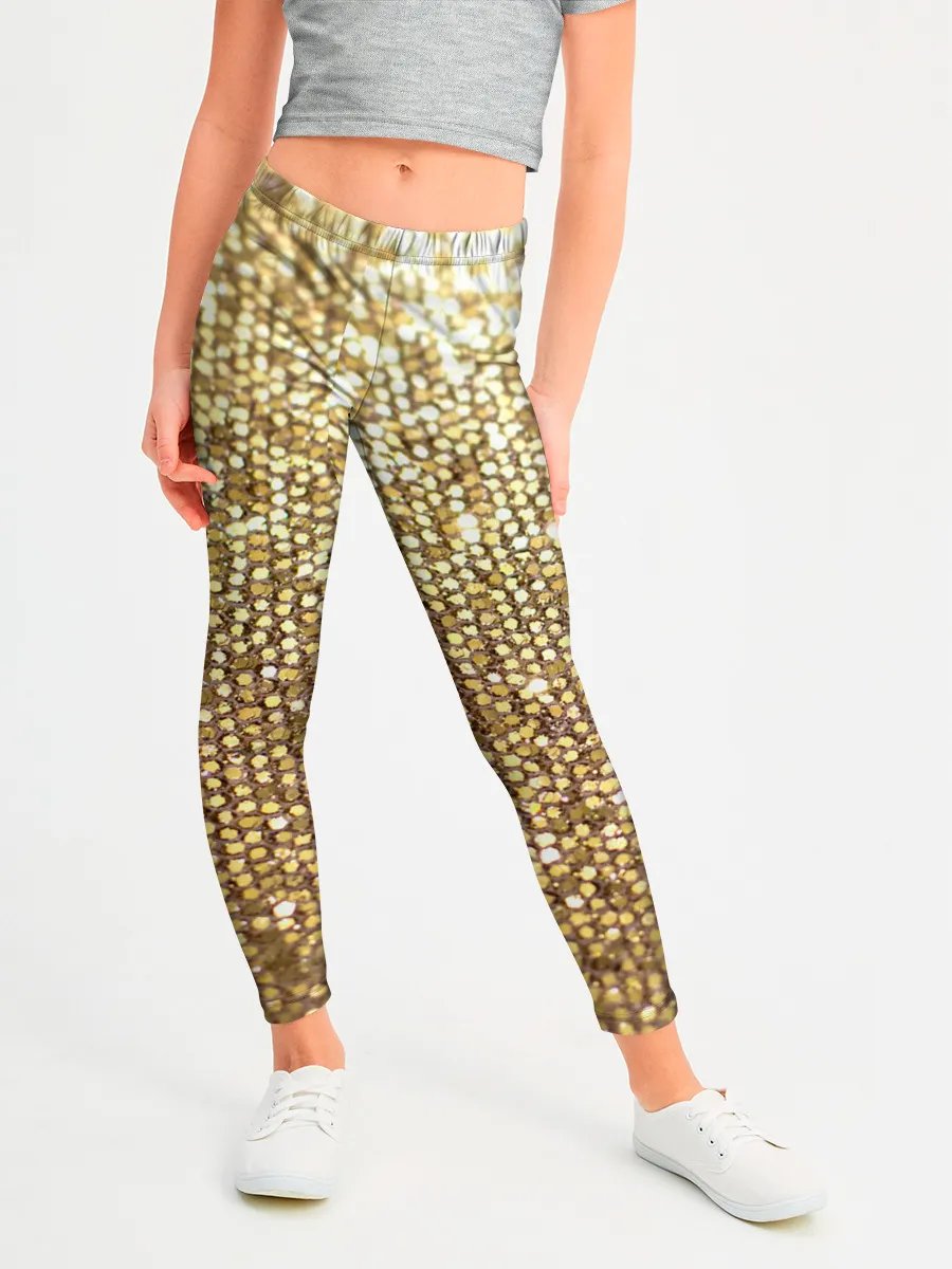 Леггинсы для девочки / Блёстки