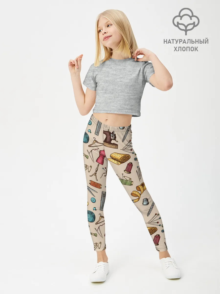 Леггинсы для девочки / предметы шитья