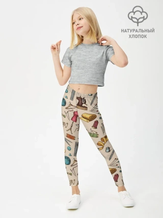 Леггинсы для девочки / предметы шитья