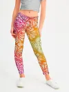 Леггинсы для девочки / Цветочный узор