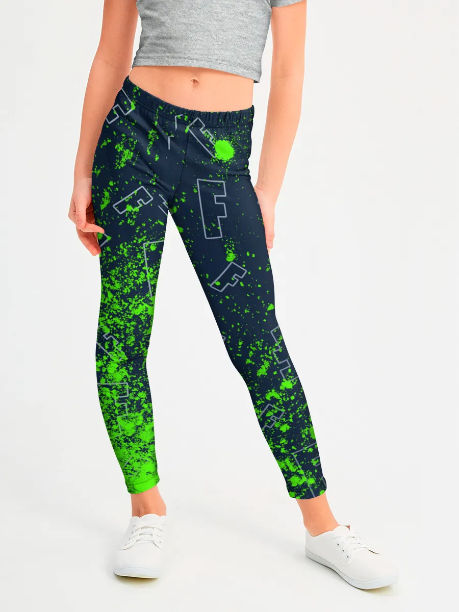 Леггинсы для девочки / FORTNITE / ФОРТНАЙТ